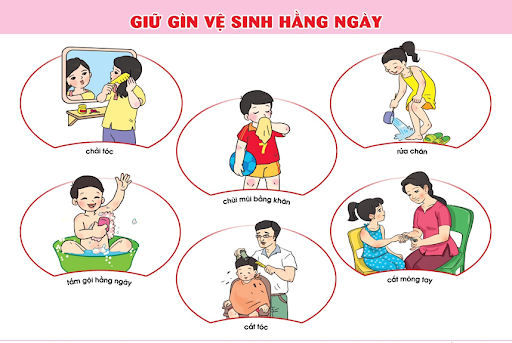 Trường Tiểu học Tràng An tuyên truyền giáo dục sức khỏe: Giữ gìn vệ sinh cá nhân, vệ sinh răng miệng